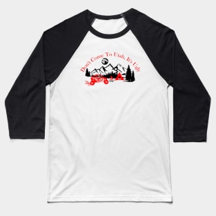 Utah Tshirt Baseball T-Shirt